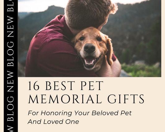 16 Best Pet Memorial Gifts For Honoring Your Beloved Pet And Loved One