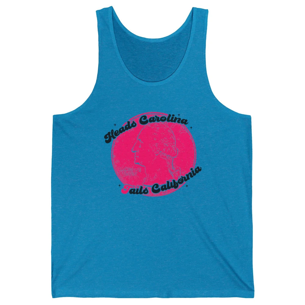 Vintage Heads Carolina Tail California Western Country Unisex Jersey Tank