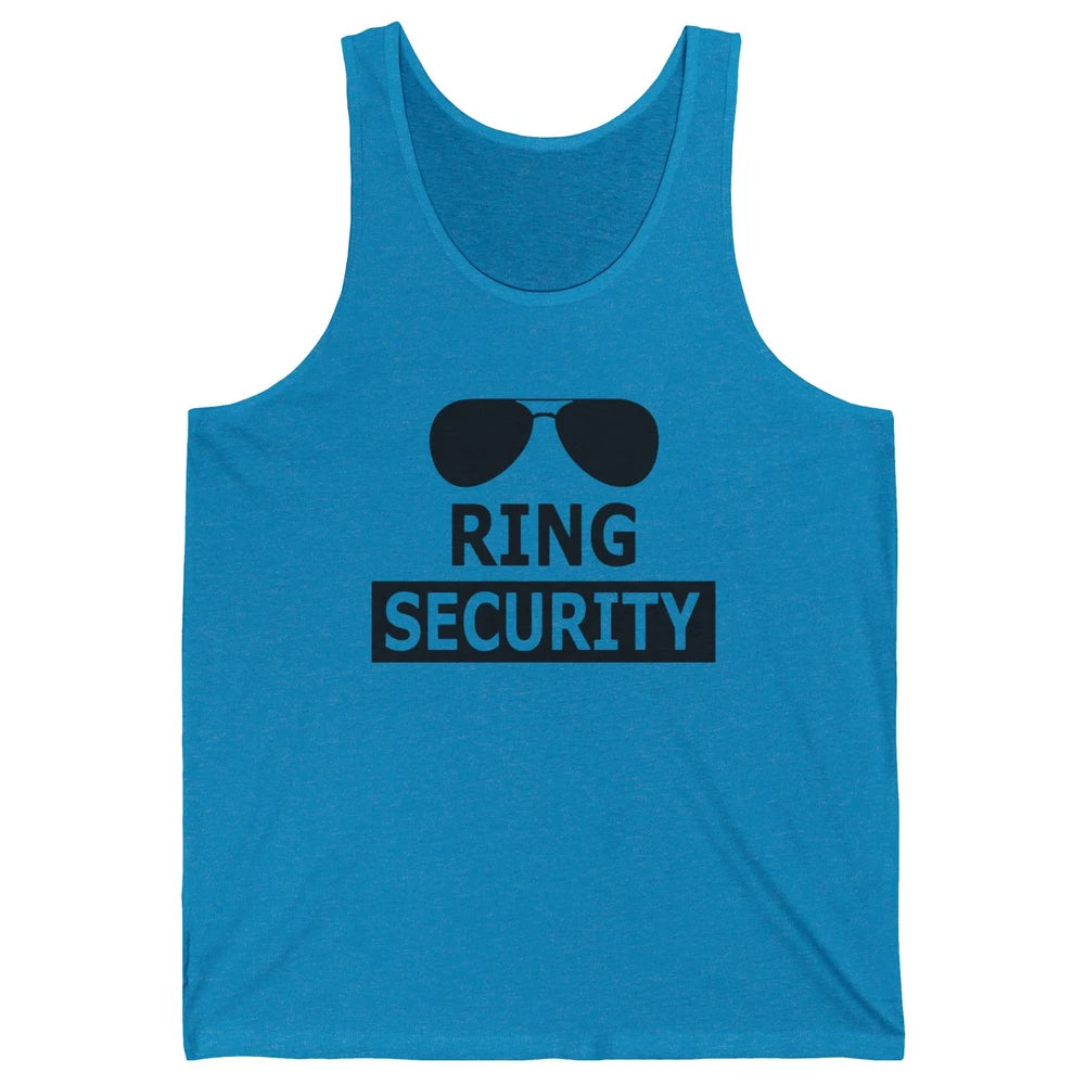 Wedding Ring Security Boy Ring Bearer Wedding Party Unisex Jersey Tank