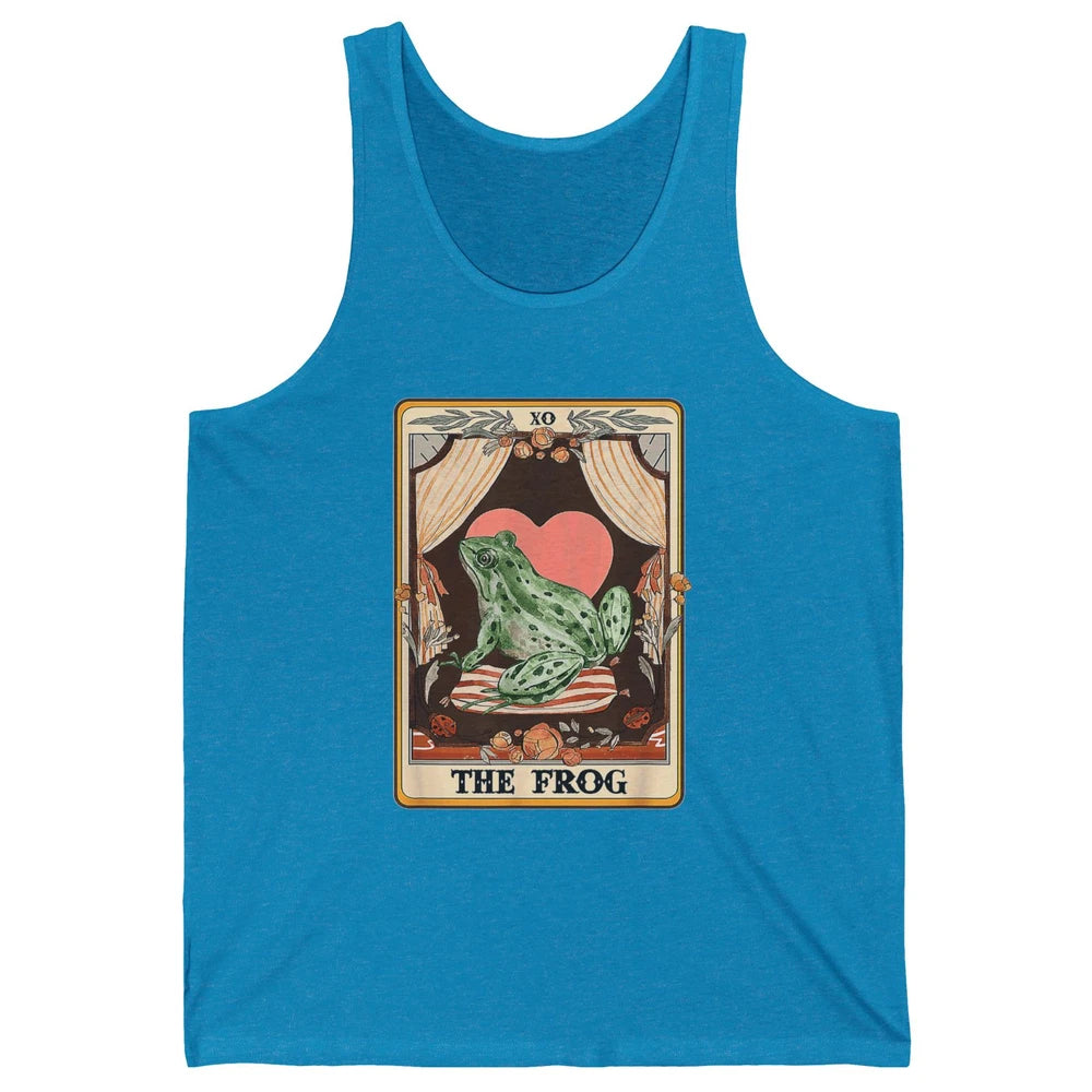 The Ginger Tarot Card Ginger Tabby Cat Ginger Cat Halloween Unisex Jersey Tank