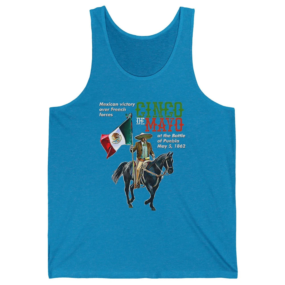 Battle Puebla May 5 1862 Cinco De Mayo Party Fiesta Mexican Unisex Jersey Tank