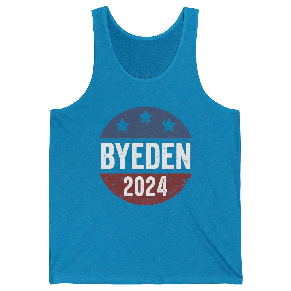 Bye Den 2024 Byeden Button Funny Anti Joe Biden Vote Trump Unisex Jersey Tank