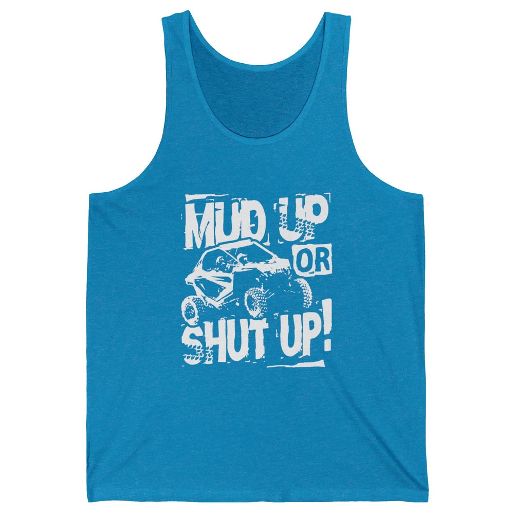 Retro UTV SXS Rider Mud Up ATV Offroad Riding SXS Rider Life Unisex Jersey Tank