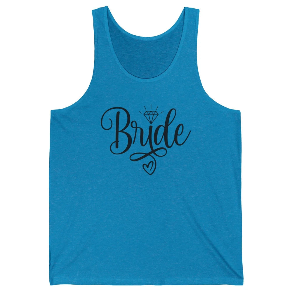 Bride To Be Wedding Ring Future Mrs. Engagement Bachelorette Unisex Jersey Tank