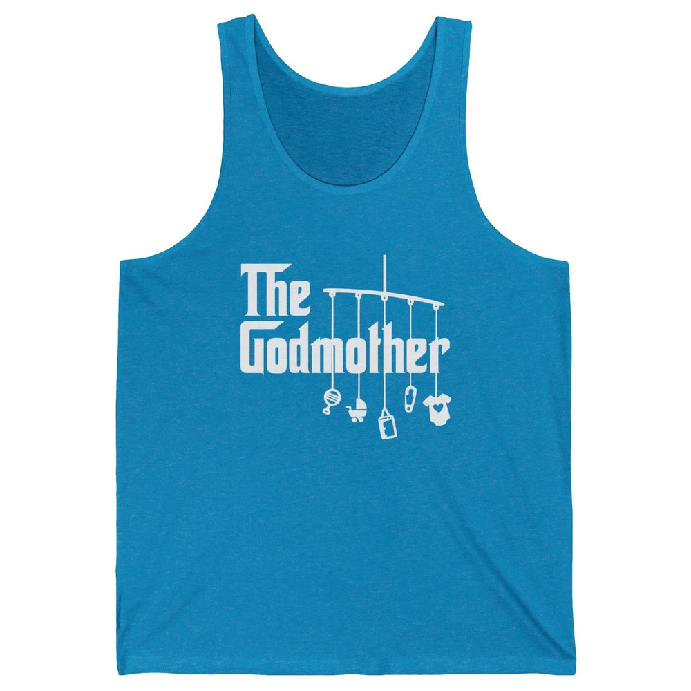 The Godmother First Mother's Day Mom Gift God Mother Unisex Jersey Tank