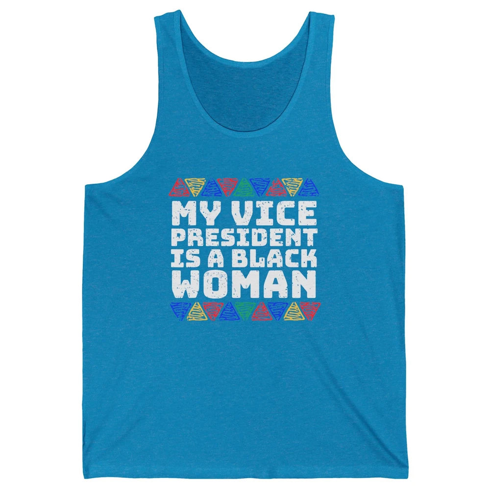 Black History Month Black Queen My Vice President Is Black Unisex Jersey Tank