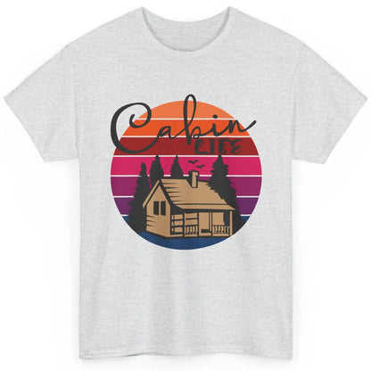 Cabin Life Vintage Cabin Camping Northern Lakes Outdoor Life Classic Unisex T-Shirt