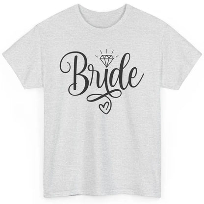 Bride To Be Wedding Ring Future Mrs. Engagement Bachelorette Classic Unisex T-Shirt