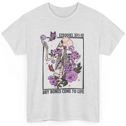 Christian Skeleton Dry Bones Come Alive Bible Halloween Classic Unisex T-Shirt