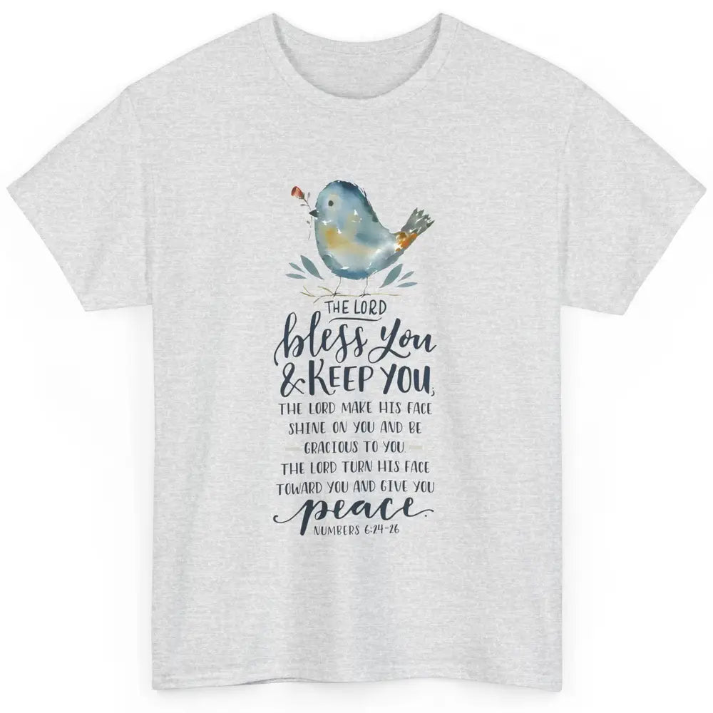 Christian The Lord Bless You Keep You Bible Verse Religious Classic Unisex T-Shirt