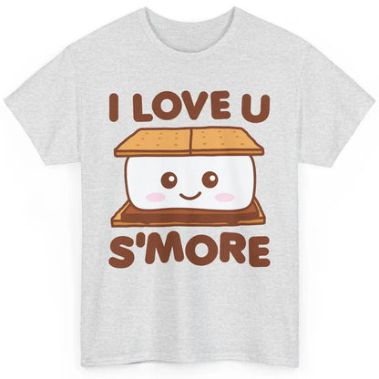 Funny Camping I Love You Smore Pun Camper Campfire Retro Classic Unisex T-Shirt