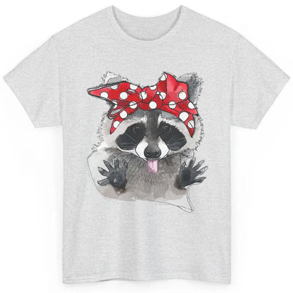 Bandana Racoon Baby Trashed Racoon Panda Lovers Gift Classic Unisex T-Shirt