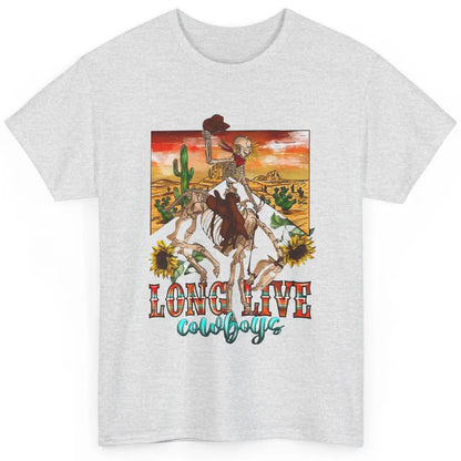 Cowboy Killer Long Live Cowboy Skeleton Desert Western Classic Unisex T-Shirt