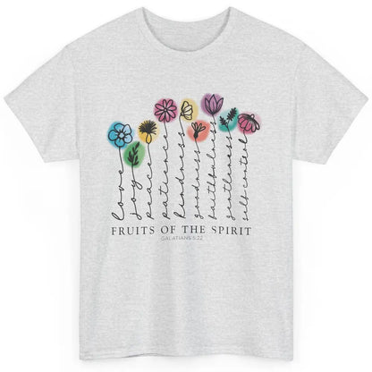 Flower Christian Fruits Of The Spirit Bible Verse Religious Classic Unisex T-Shirt