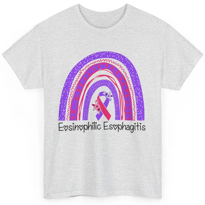 Eosinophilic Esophagitis Awareness Awareness EOE Rainbow Classic Unisex T-Shirt