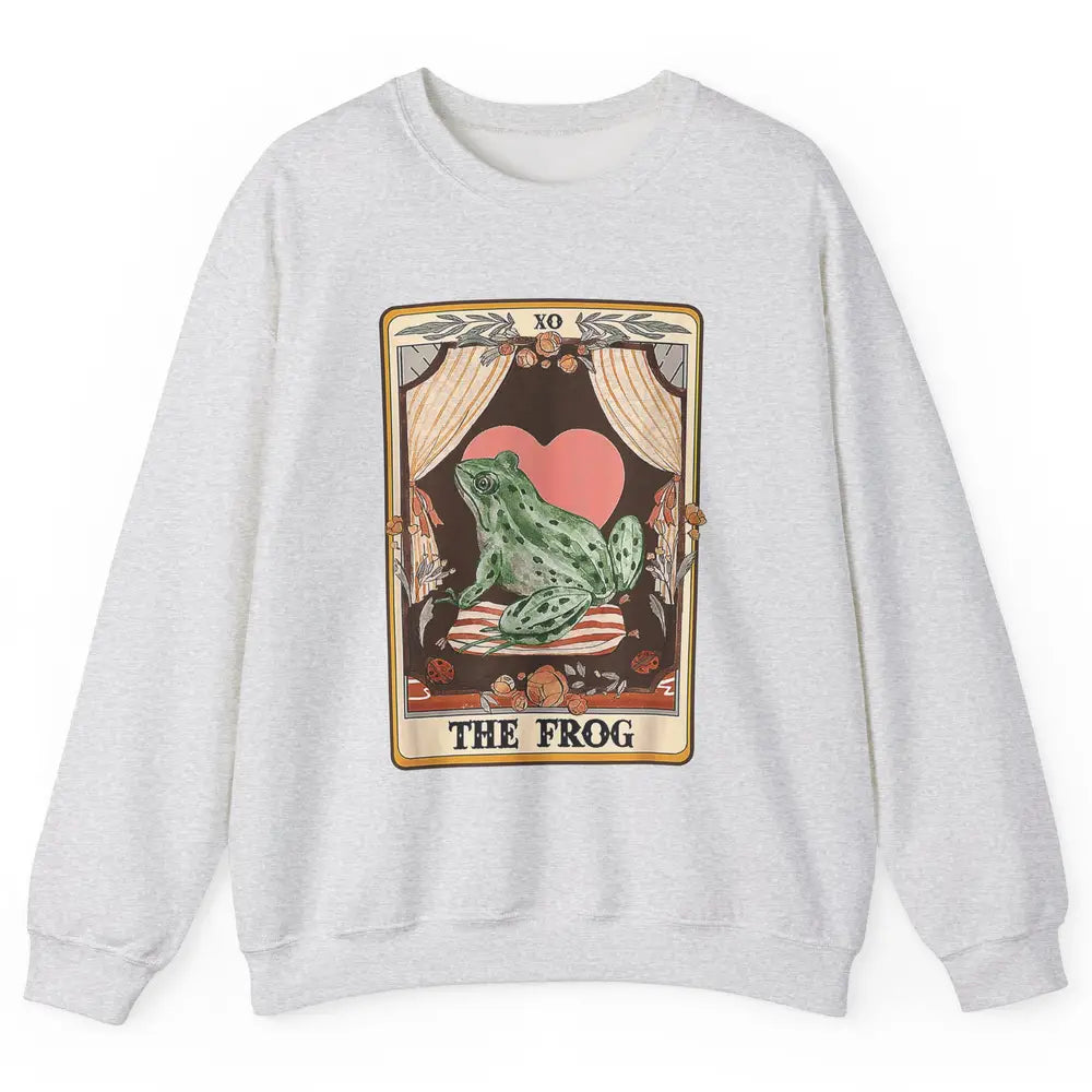 The Ginger Tarot Card Ginger Tabby Cat Ginger Cat Halloween Unisex Crewneck Sweatshirt