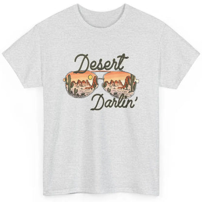 Desert Girl Sunglasses Desert Darlin' Cactus Western Cowgirl Classic Unisex T-Shirt