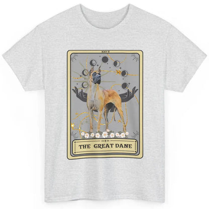 The Great Dane Tarot Card Great Dane Mom Halloween Dog Mom Classic Unisex T-Shirt