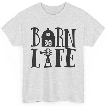 Farmhouse Barn Life Small Town Farm Animals Western Country Classic Unisex T-Shirt