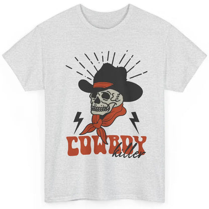 Cowboy Killer Skull Western Texas Skeleton Vintage Retro Classic Unisex T-Shirt