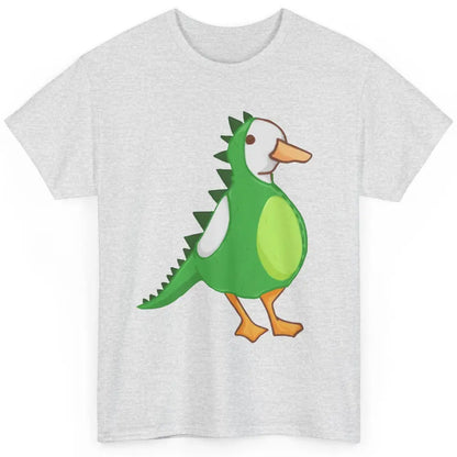 Dino Duck Funny Dinosaur Ducks Cute Duck Lovers Gift Classic Unisex T-Shirt