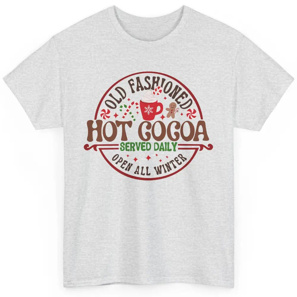 Christmas Gingerbread Hot Cocoa Hot Chocolate Christmas Classic Unisex T-Shirt