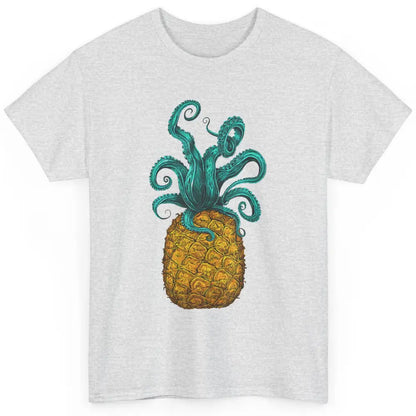 Cute Hawaiian Octopus Pineapple Aloha Beach Hawaii Island Classic Unisex T-Shirt