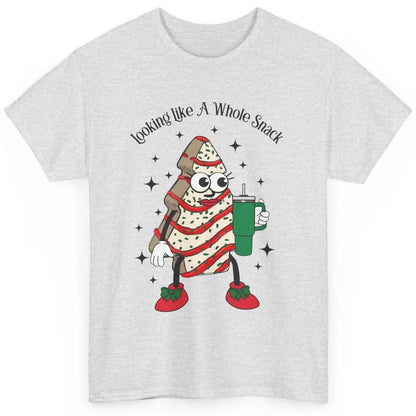 Funny Christmas Tree Cake Out Here Look Like A Snack Classic Unisex T-Shirt