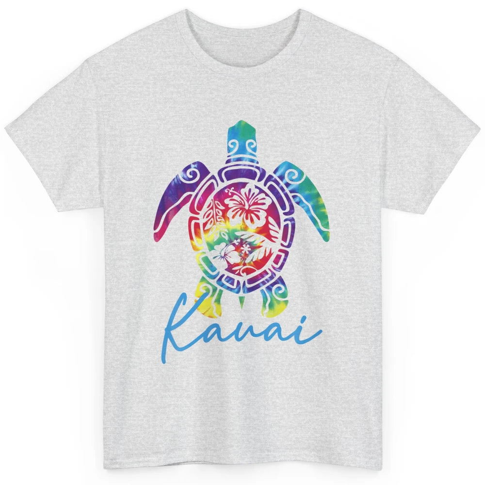 Cute Hawaiian Sea Turtle Kauai Hawaii Island Vacation Beach Classic Unisex T-Shirt