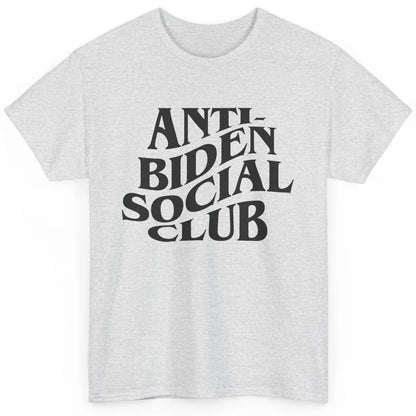 Anti Liberals Anti Biden Social Club Conservative US Flag Classic Unisex T-Shirt