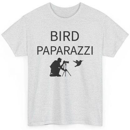 Birdwatching Funny Bird Paparazzi Birding Photography Bird Classic Unisex T-Shirt