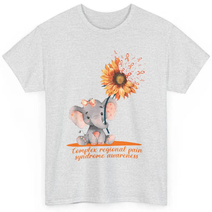 Complex Regional Pain Syndrome Sunflower Baby Elephant CRPS Classic Unisex T-Shirt