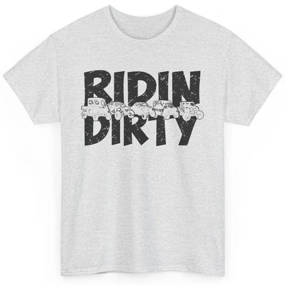 Retro UTV SXS Rider Riding Dirty ATV Offroad Riding SXS Life Classic Unisex T-Shirt