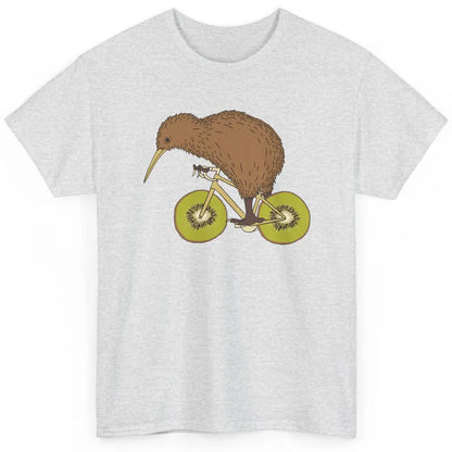 Funny Bird Riding Bike Kiwi Wheels Nature Birding Sarcasm Classic Unisex T-Shirt