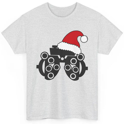 Funny Phoropter Santa Hat Optometrist Optician Christmas Classic Unisex T-Shirt