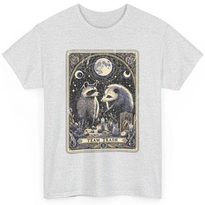 Team Trash Tarot Card Opossum Witchcraft Goth Possum Vintage Panda Raccoon Sarcastic Classic Unisex T-Shirt