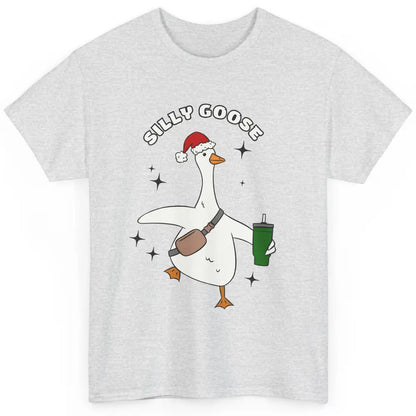 Funny Silly Goose Boojee Christmas Goose Bag And Cup Holiday Classic Unisex T-Shirt