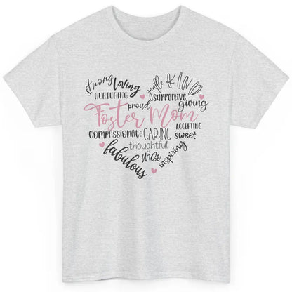 Foster Care Adoption Foster Mom Caring Giving Foster Love Classic Unisex T-Shirt