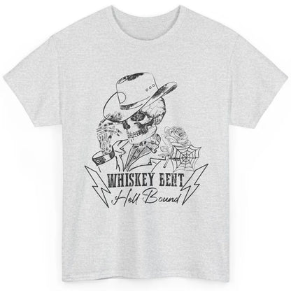 Skeleton Cowboy Whiskey Bent Hell Bound Western Country Classic Unisex T-Shirt