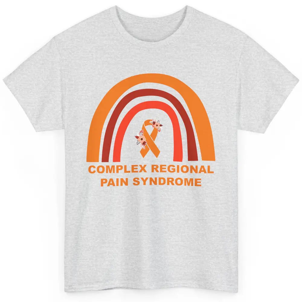 Complex Regional Pain Syndrome Awareness CRPS Orange Ribbon Classic Unisex T-Shirt