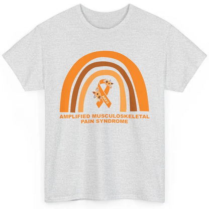 Amplified Musculoskeletal Pain Syndrome AMPS Orange Rainbow Classic Unisex T-Shirt