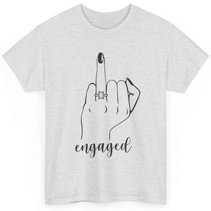 Engaged AF Bride To Be Wedding Ring Future Mrs. Bachelorette Classic Unisex T-Shirt