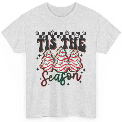 Funny Christmas Tree Cake Tis The Season Debbie Western Xmas Classic Unisex T-Shirt