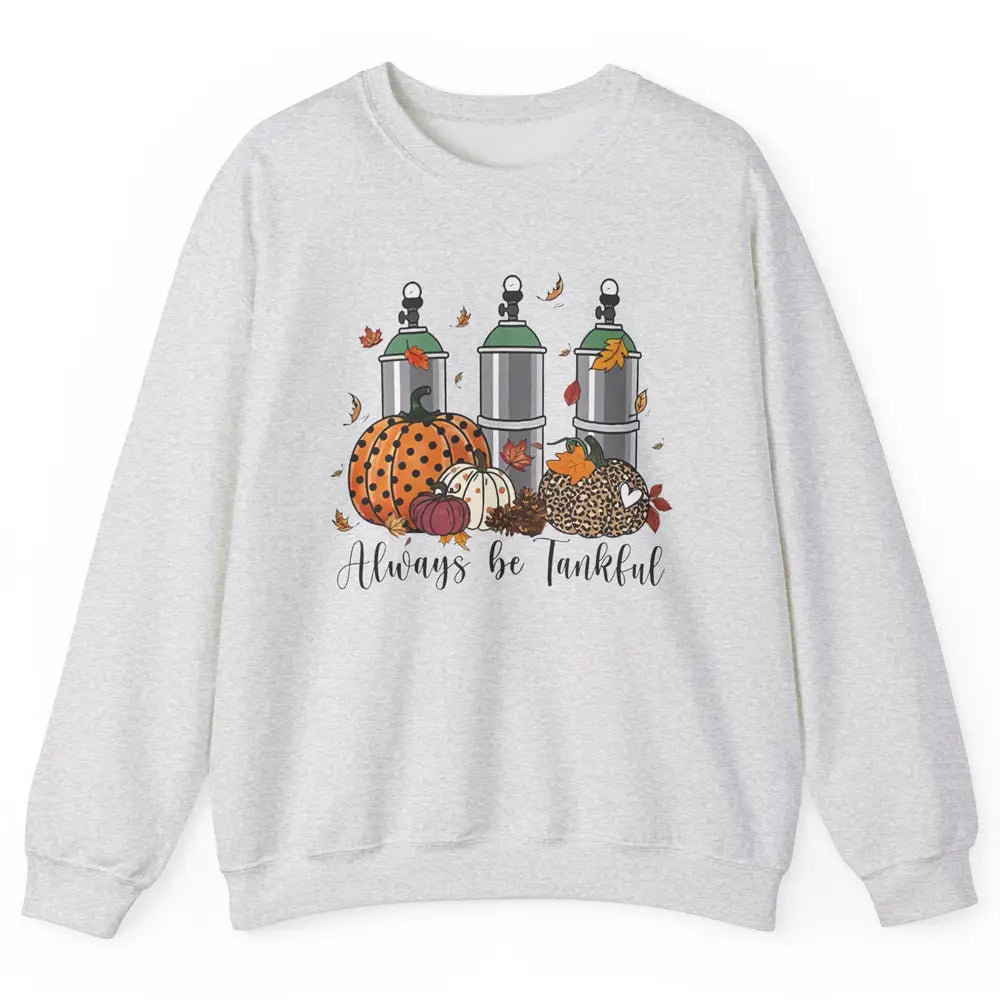 Thanksgiving Respiratory Therapist Thankful RT Nurse Autumn Unisex Crewneck Sweatshirt