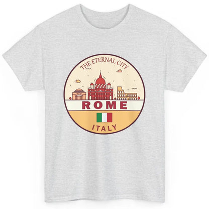 Skyline Roma City Summer Vacation Italy Italian Vacay Travel Classic Unisex T-Shirt