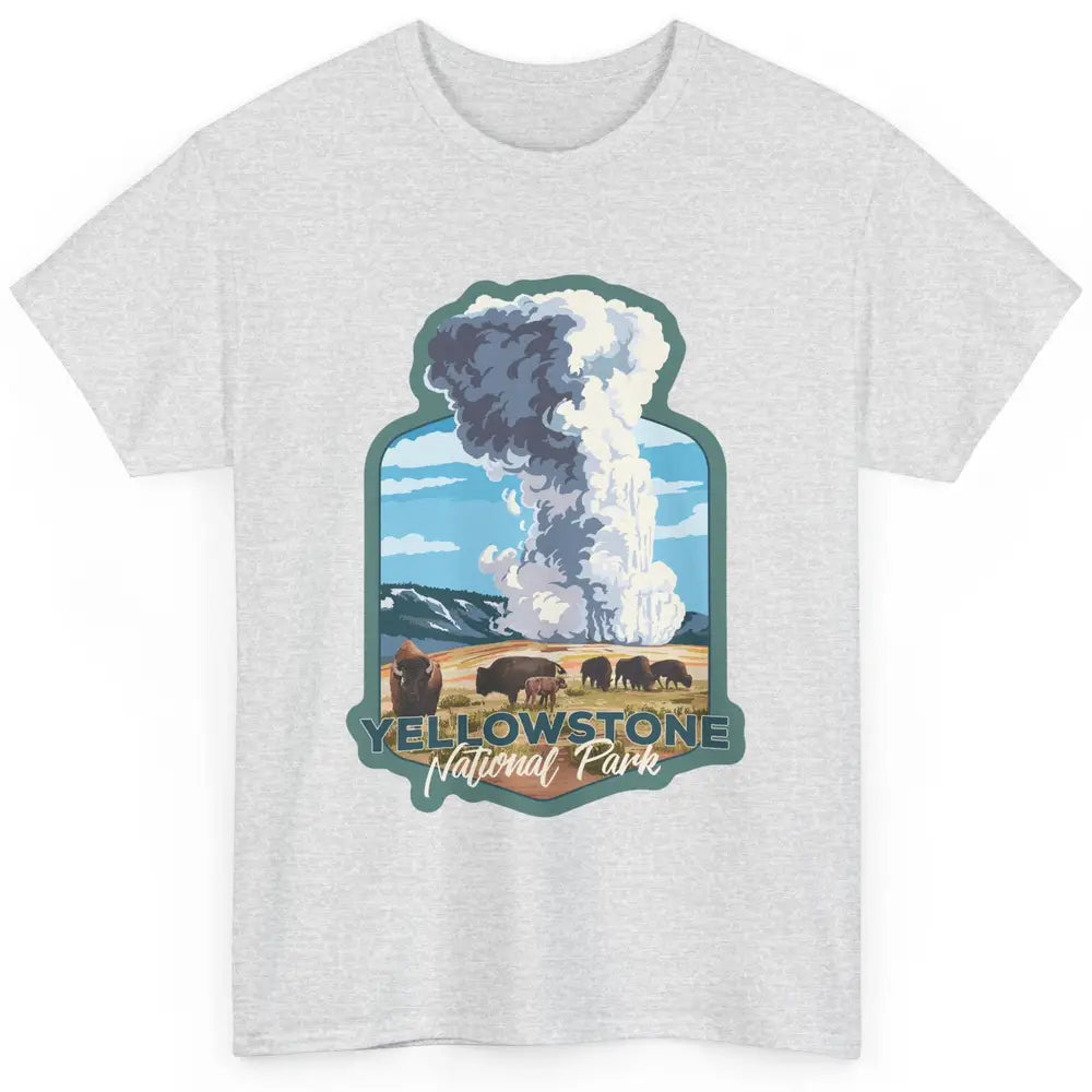 Yellowstone National Park Wyoming Old Faithful Nature Lovers Classic Unisex T-Shirt