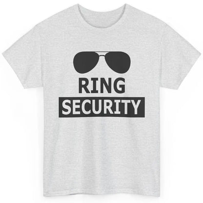 Wedding Ring Security Boy Ring Bearer Wedding Party Classic Unisex T-Shirt