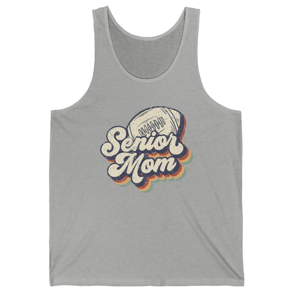 Retro Senior Mom Football Class Of 2022 Graduate Mom Gift Unisex Jersey Tank