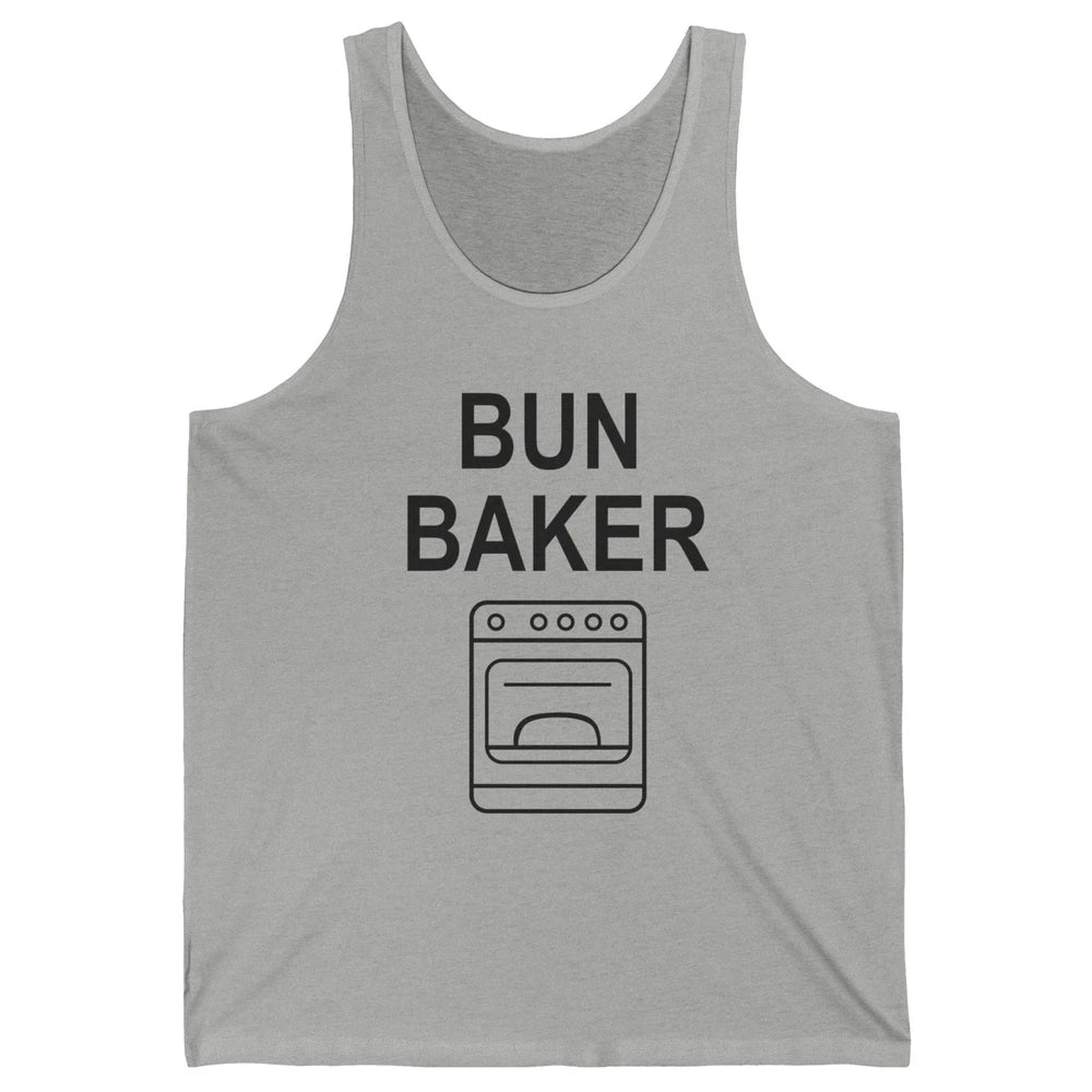 Bun Maker Bun Baker Pregnancy Announcement Baby Reveal Gift Unisex Jersey Tank