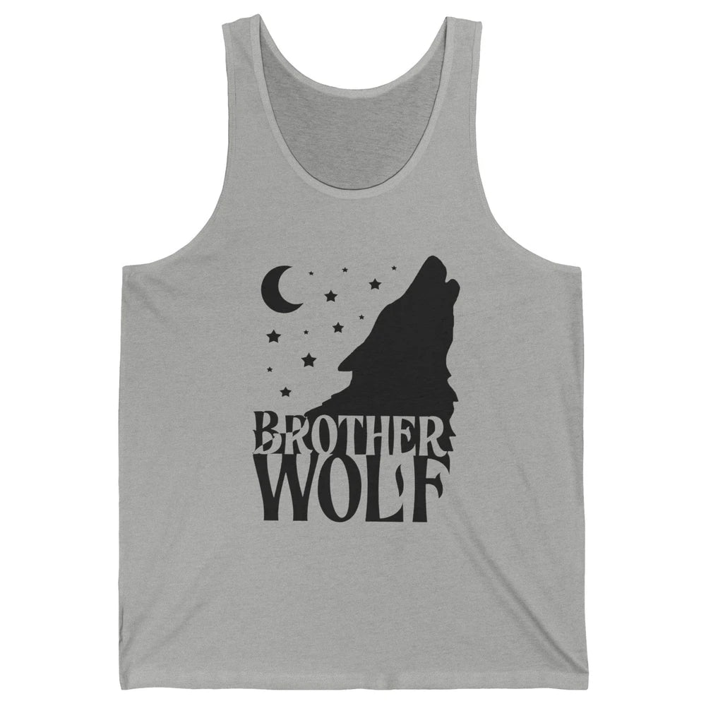 Brother Wolf Wolf Pack Wolf Family Matching Family Outfit Unisex Jersey Tank